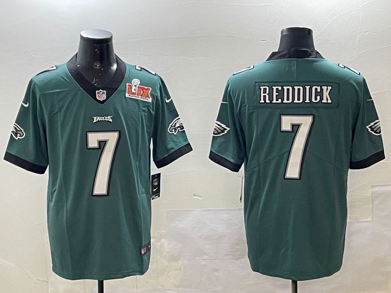 Men Philadelphia Eagles #7 Reddick Green 2025 Nike Vapor Limited NFL Jersey style 4